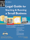 Legal Guide for Starting and Running a Small Business